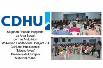 Segunda Reunião com mutuários da CDHU Conjunto Habitacional: “Magno Alves” foi realizada 