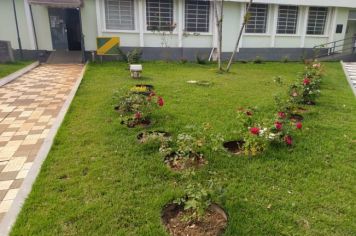 Prefeitura revitaliza jardim no paço municipal
