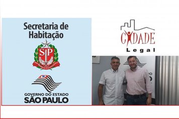 Prefeito Zica Assina convênio com o Programa  “Cidade Legal” 