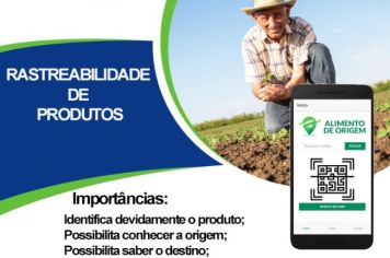 Conscientização sobre rastreabilidade de produtos agropecuários