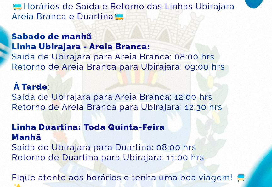 VOLTA DAS LINHAS AREIA BRANCA E DUARTINA