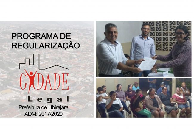 Prefeitura entrega escrituras definitivas do Programa Cidade Legal
